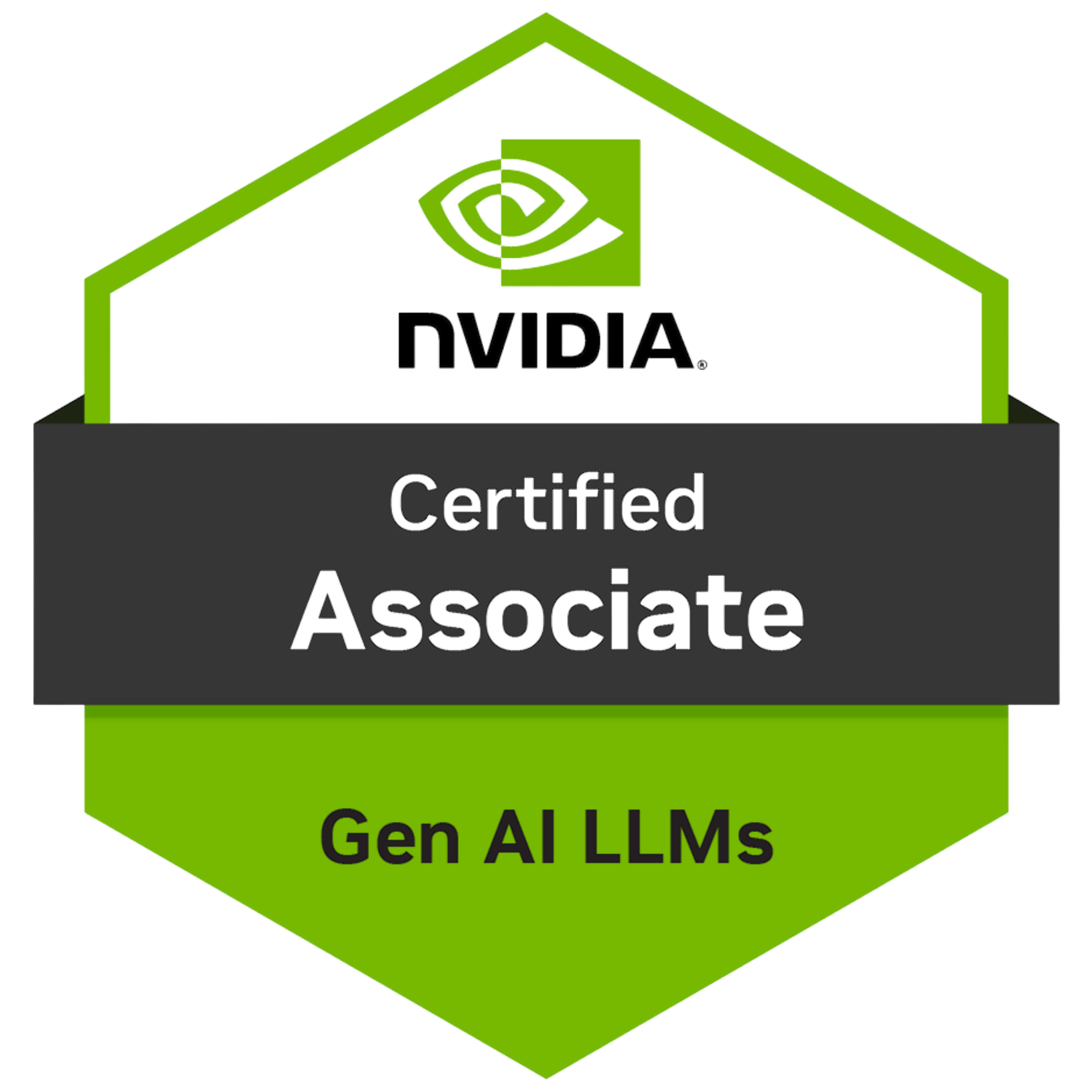 NVIDIA-Certified Associate badge